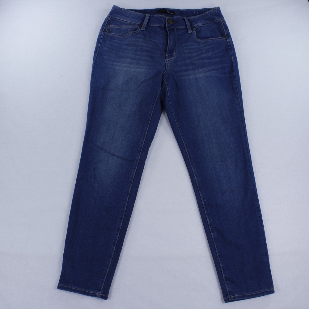 1822 Denim Women's Skinny Jeans Size 12 Blue Wash Stretch Comfort